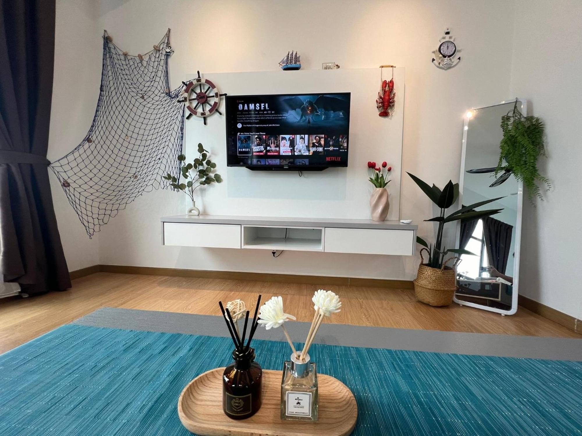 Oceanbay2 Seaview 6Pax Studio Netflix A-18-12 Kuantan Exterior photo